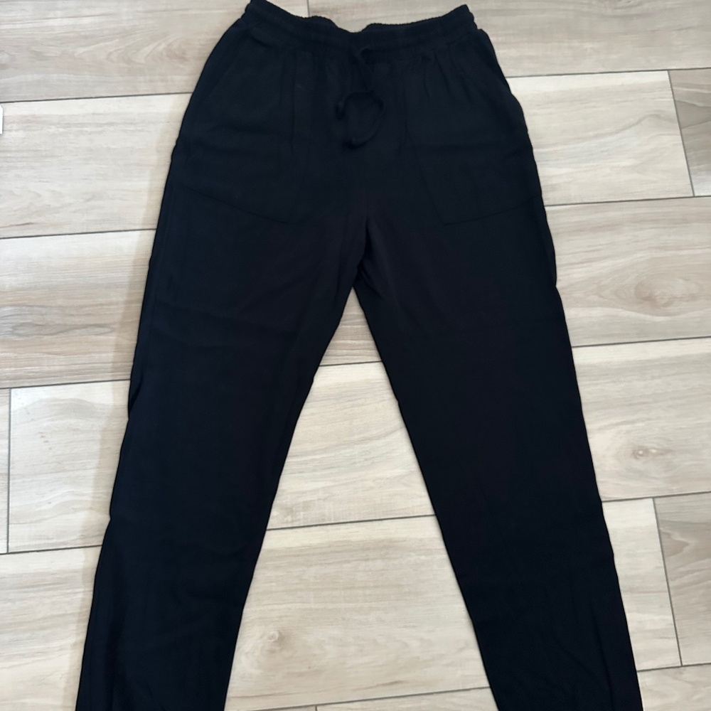 Black Flowy Pants